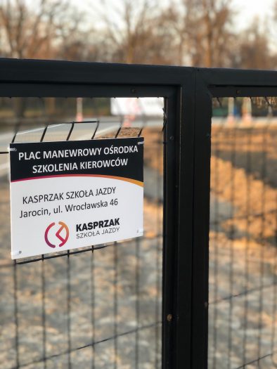 Plac manewrowy prawo jazdy 1 - Kasprzak Szkoła Jazdy